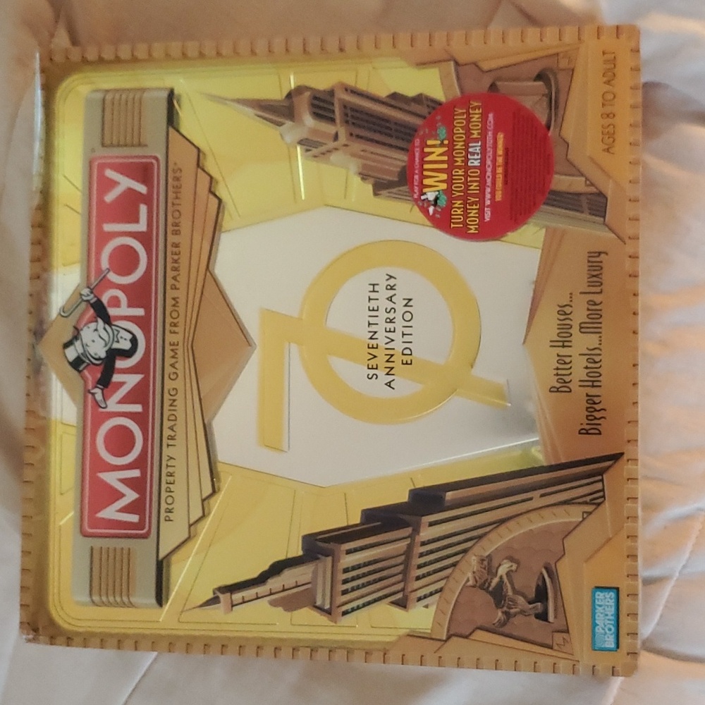 Monopoly 70th Anniversary Edition Game